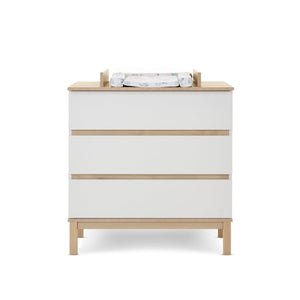 Obaby Astrid 2 Piece Room Set - White - Changing Table