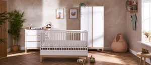 Obaby Astrid 3 Piece Mini Room Set - White or Satin